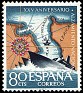 Spain 1961 National Uprising 80 CTS Multicolor Edifil 1354